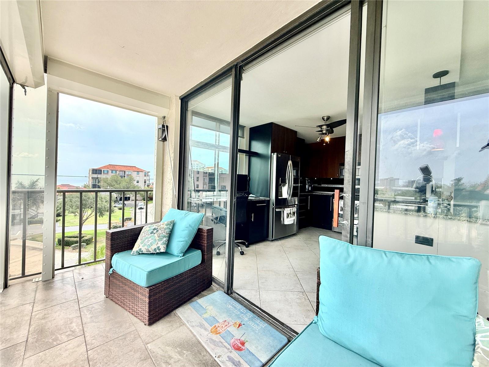 Balcony sliders
