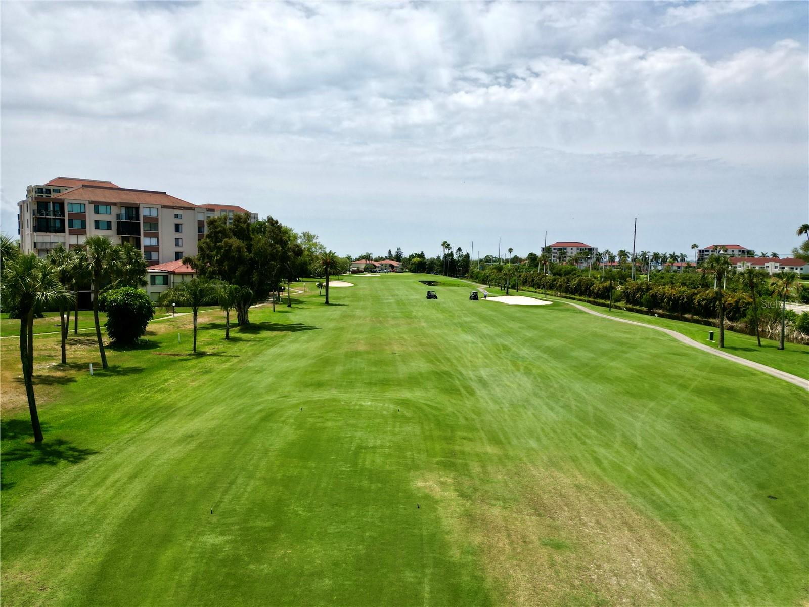 Golf course view