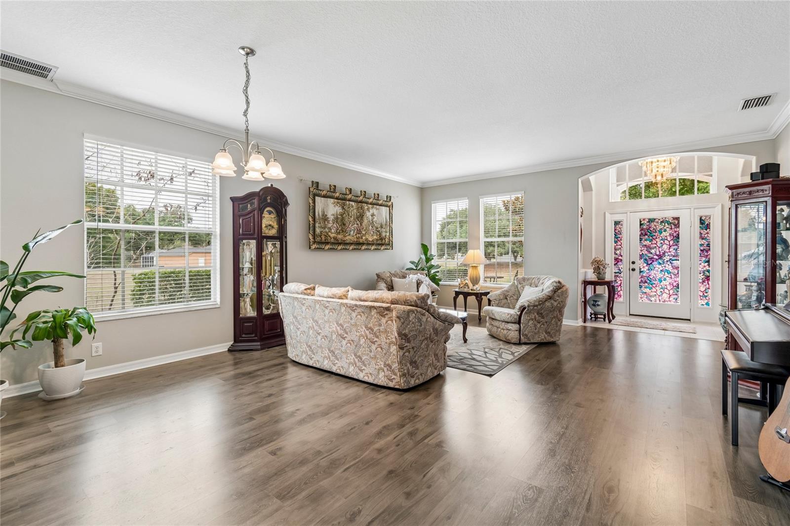 LVP Flooring through formal areas