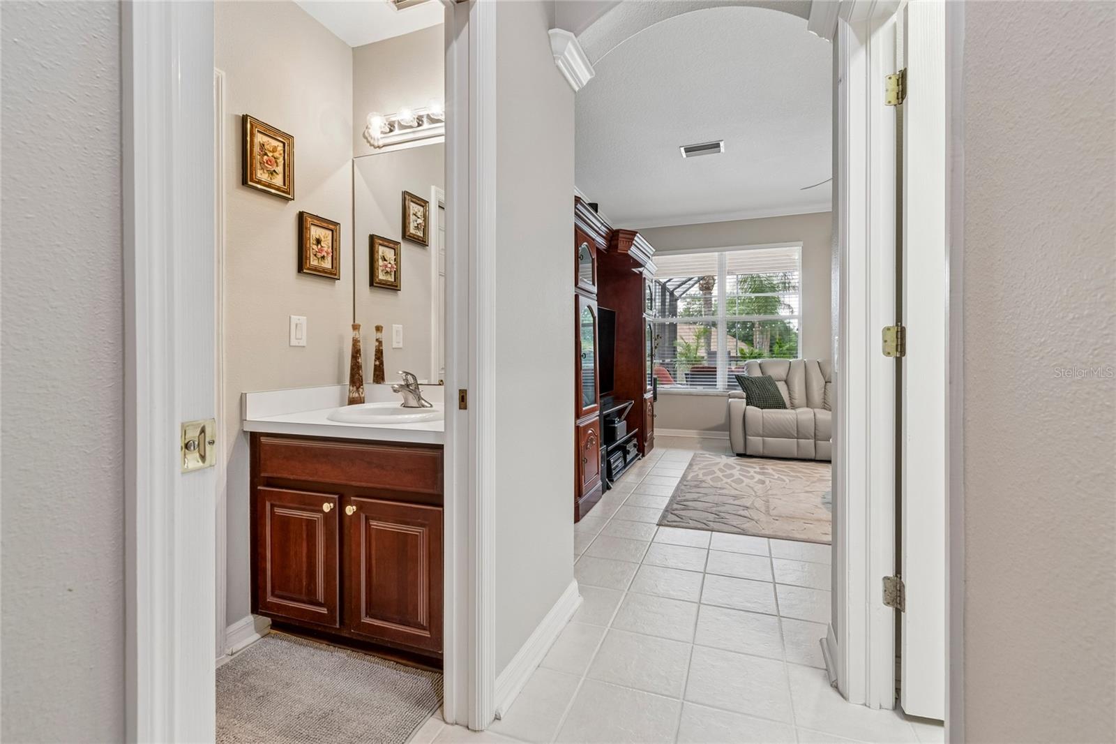 Guest Half Bath 1st Floor