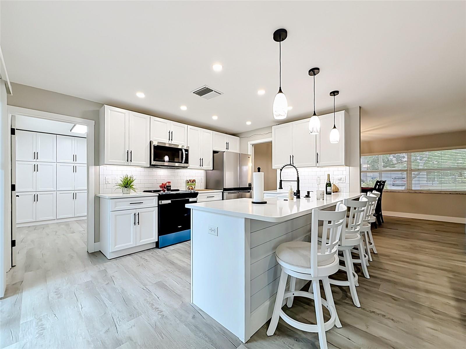 Modernized kitchen