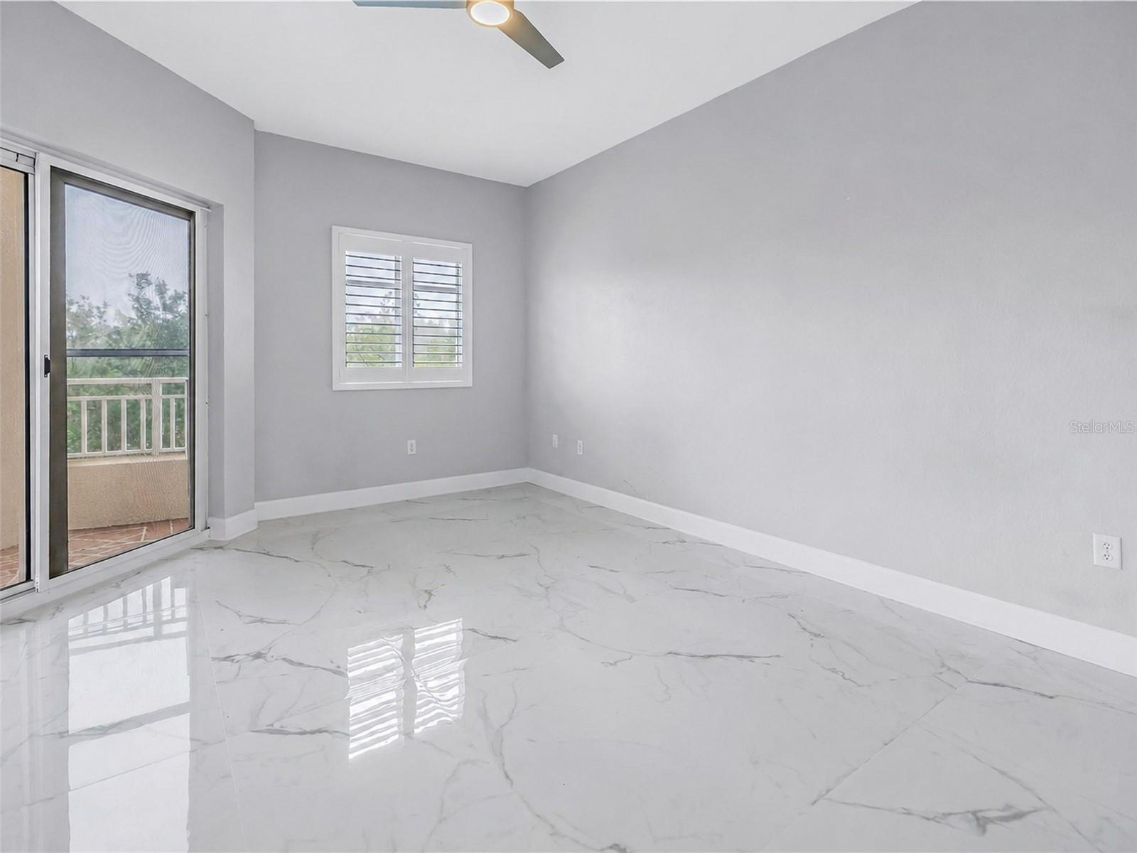 2nd Bedroom and Access to Balcony