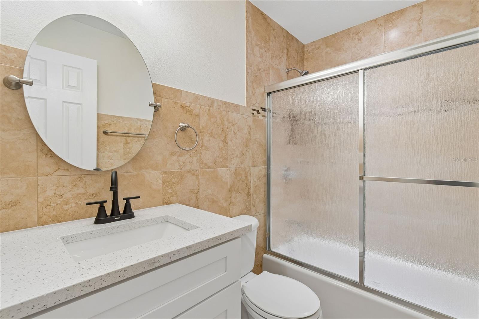 Secondary bathroom