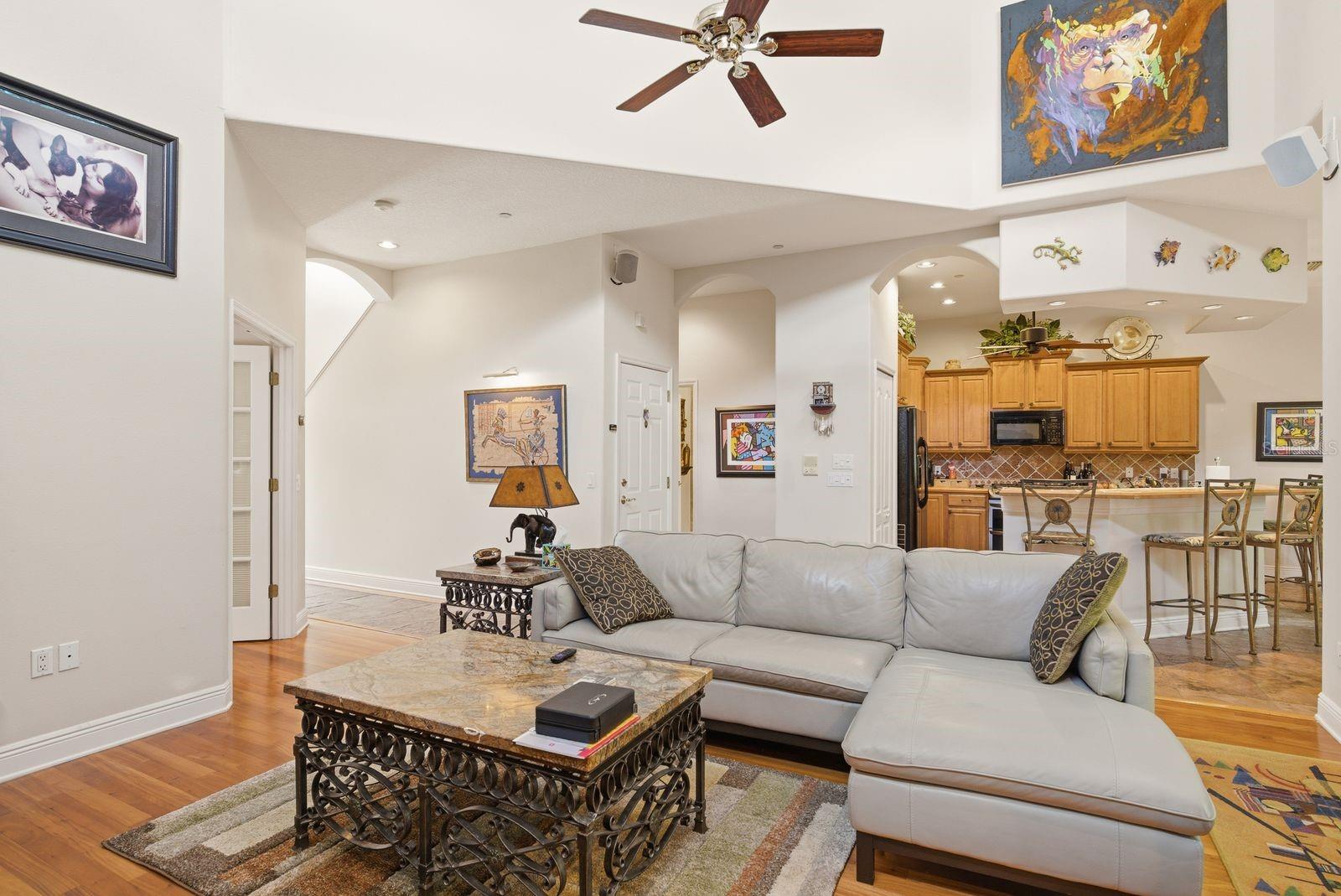 Living Room and Kitchen