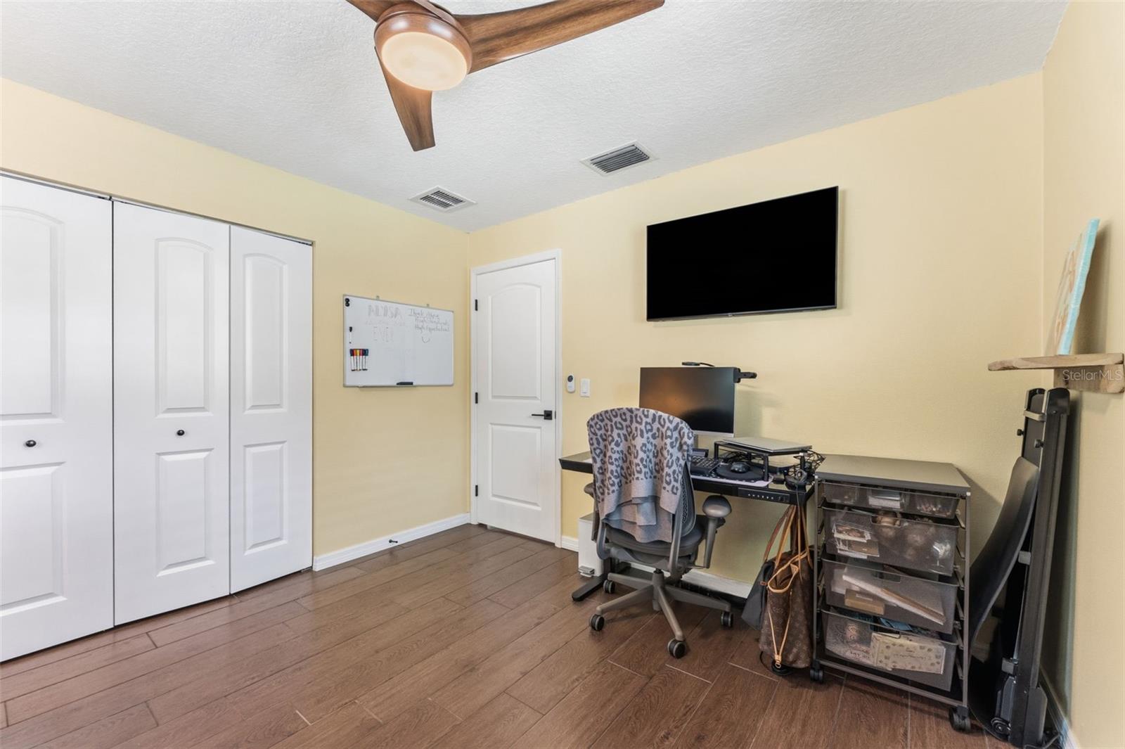Bedroom #3 with Built in Closet
