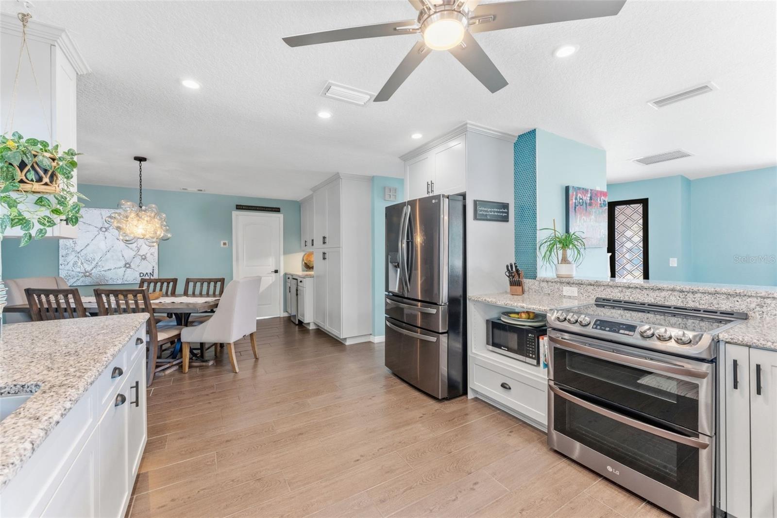 Kitchen with Stainless Steel Appliances