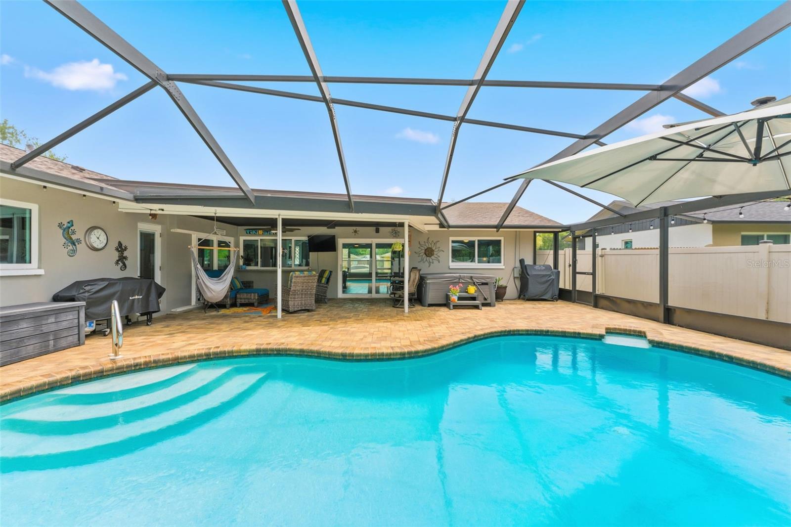 Resort-Style Pool Area