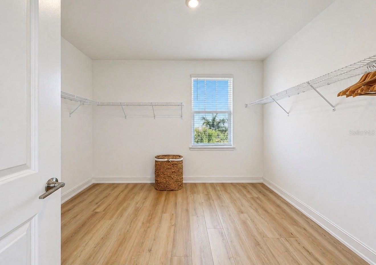 Primary Walk-In Closet