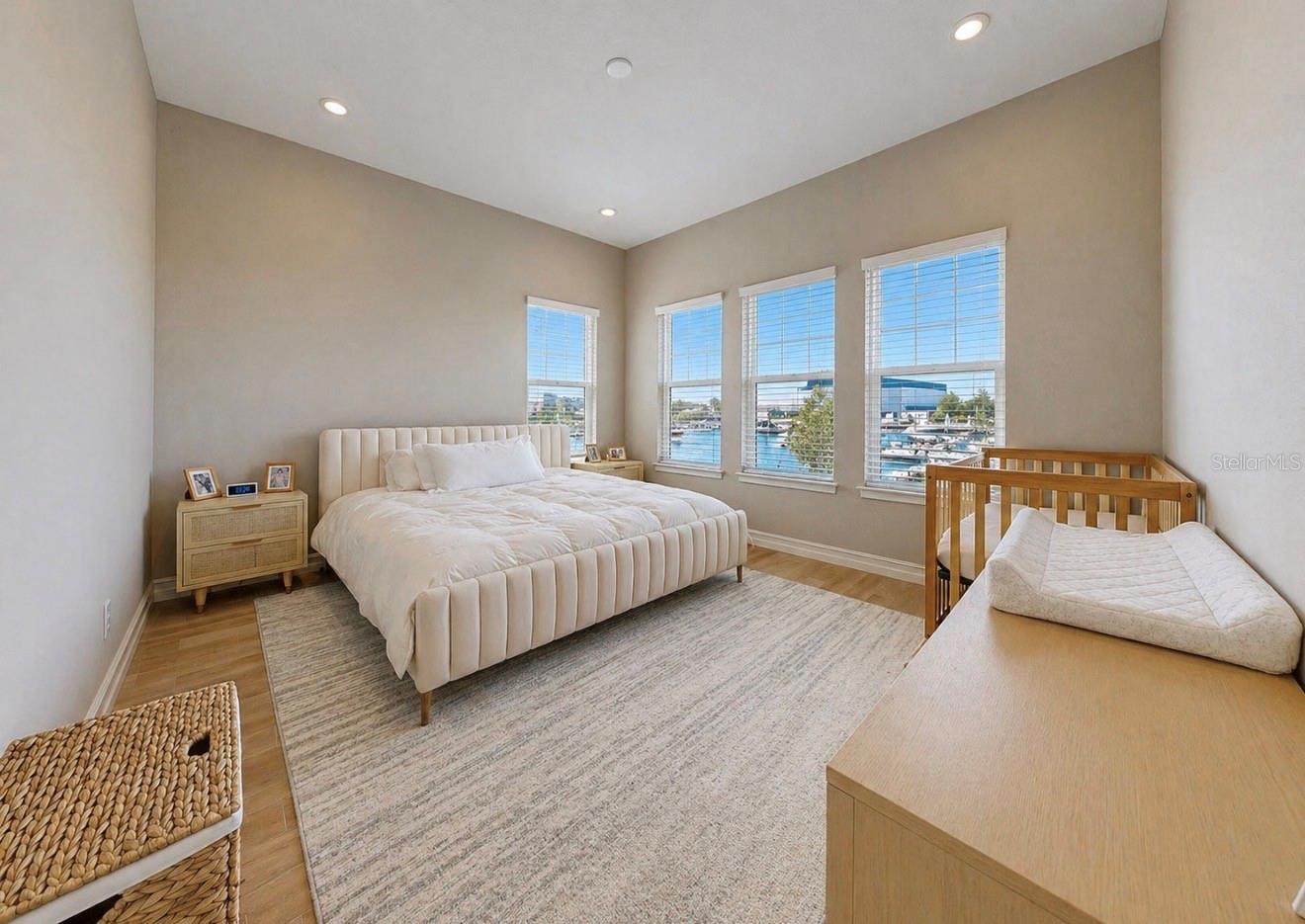 Flex/Enclosed Extra bedroom without a closet located on floor 1