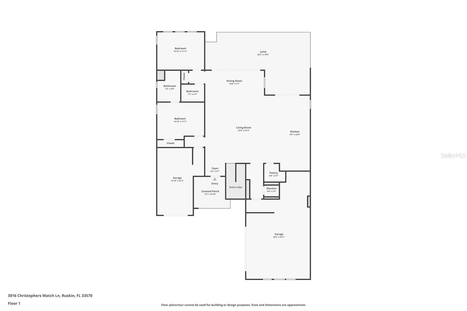 Floor Plan of level 1