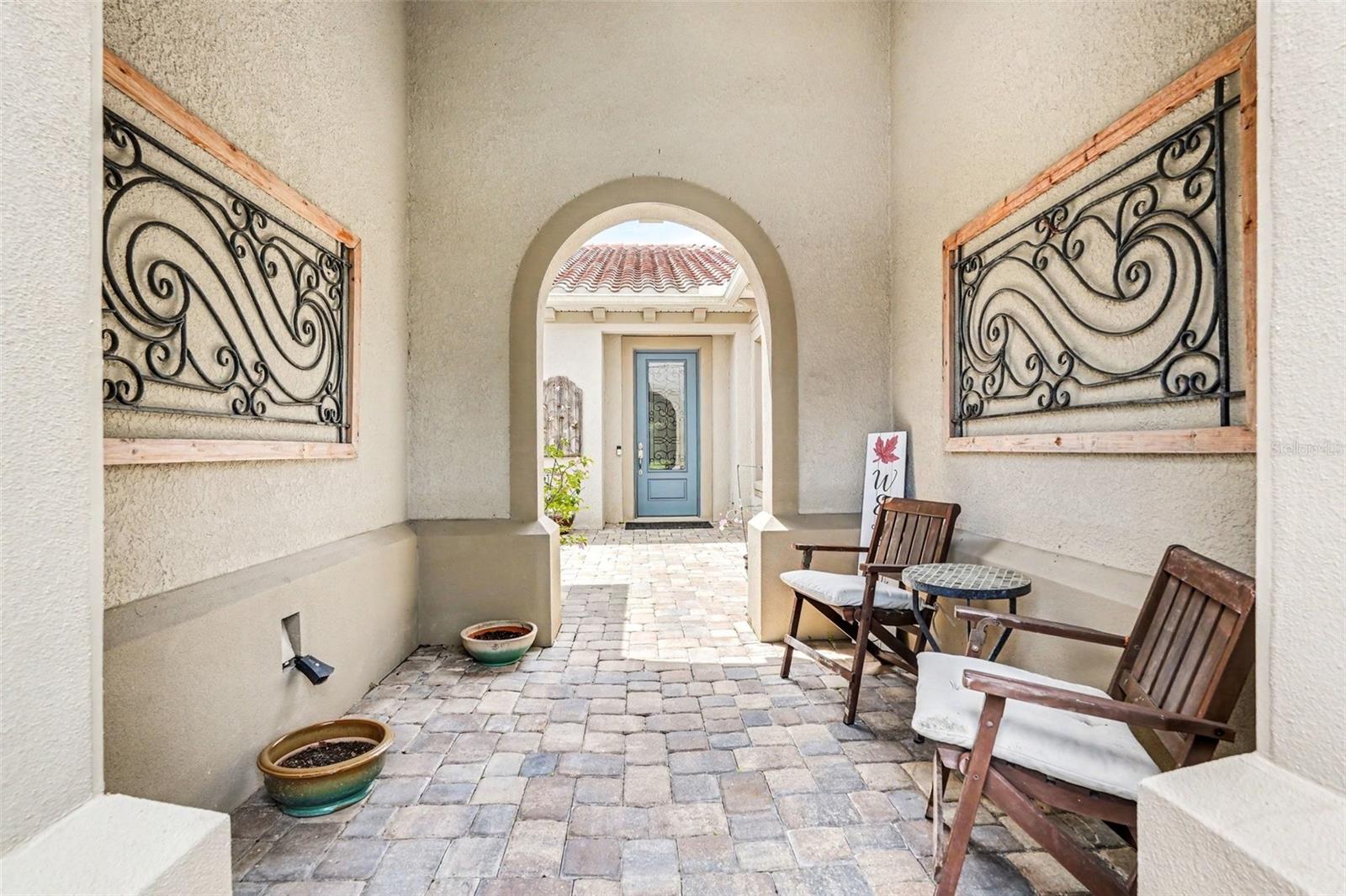 Courtyard Entrance