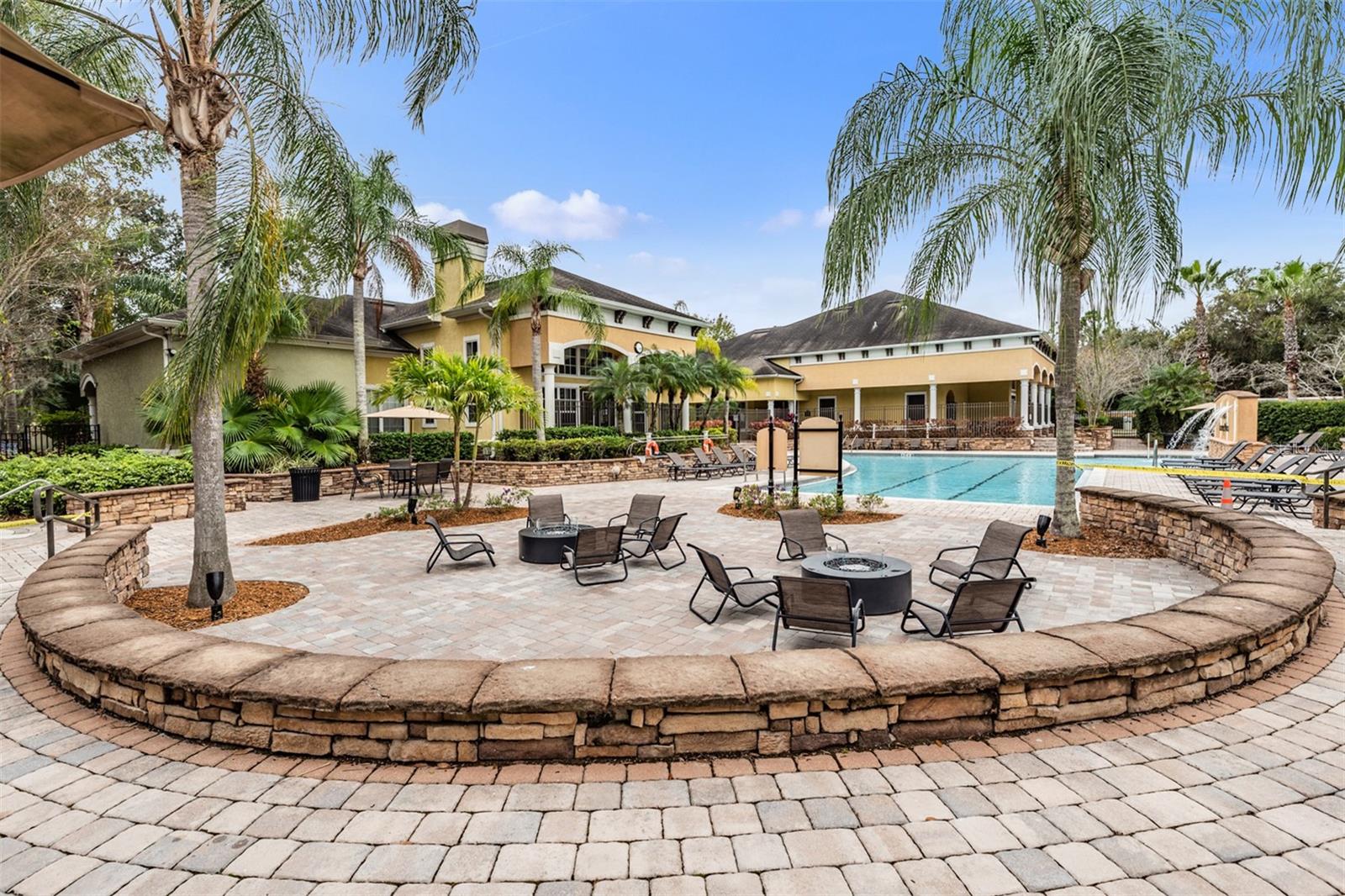 Fire pits, lounge chairs and BBQs