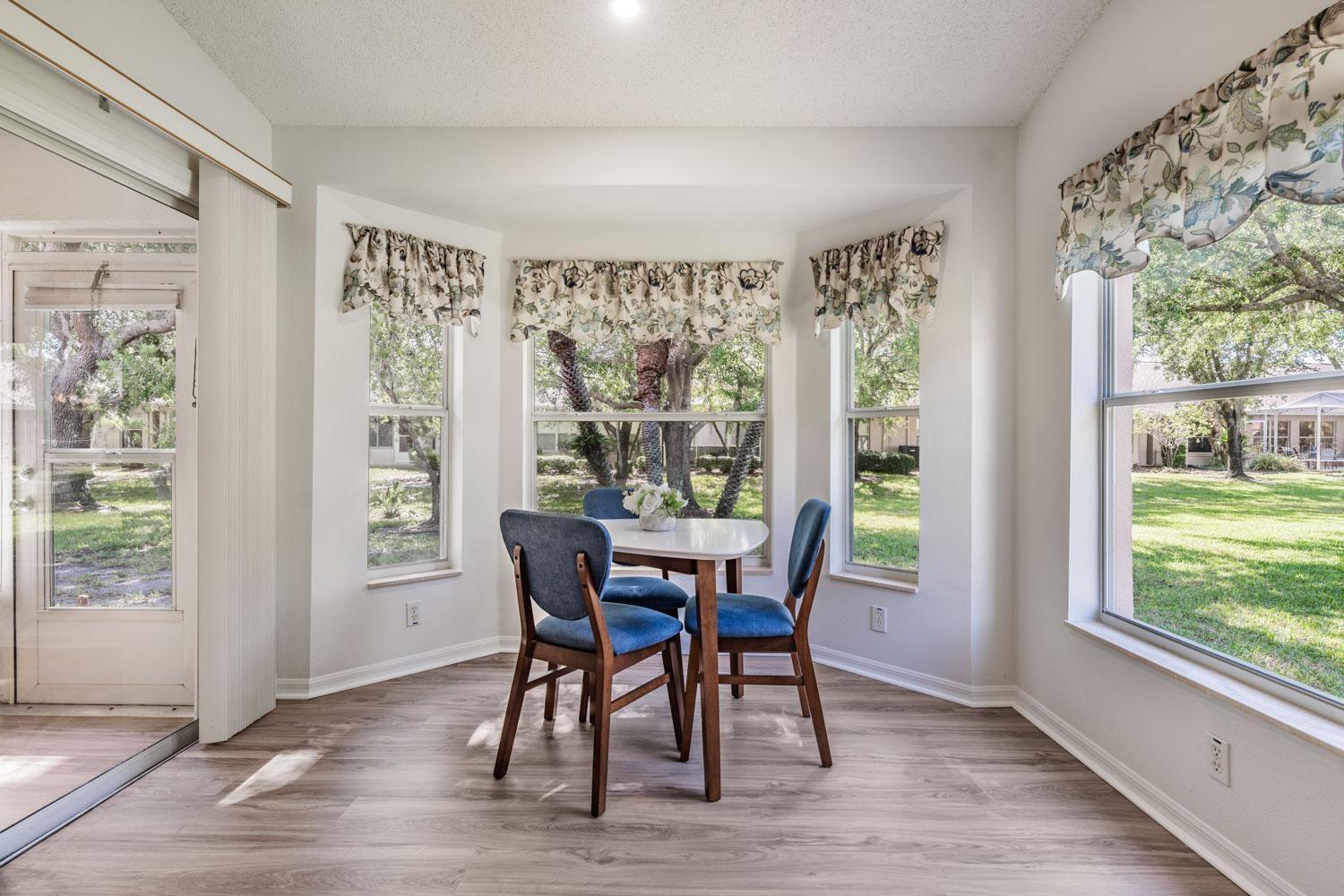 Sunny breakfast nook