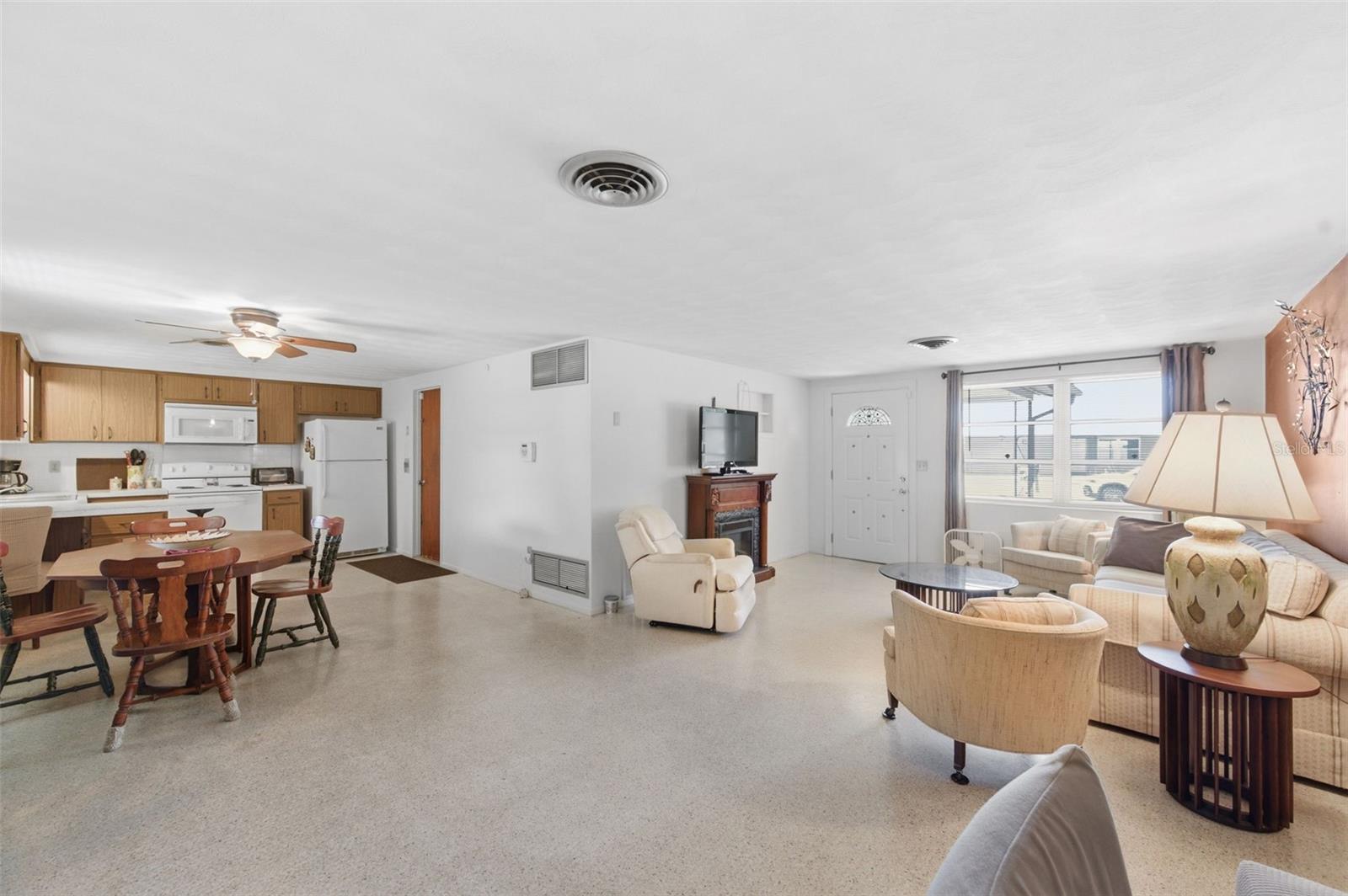 Living Room / Dining Room / Kitchen view