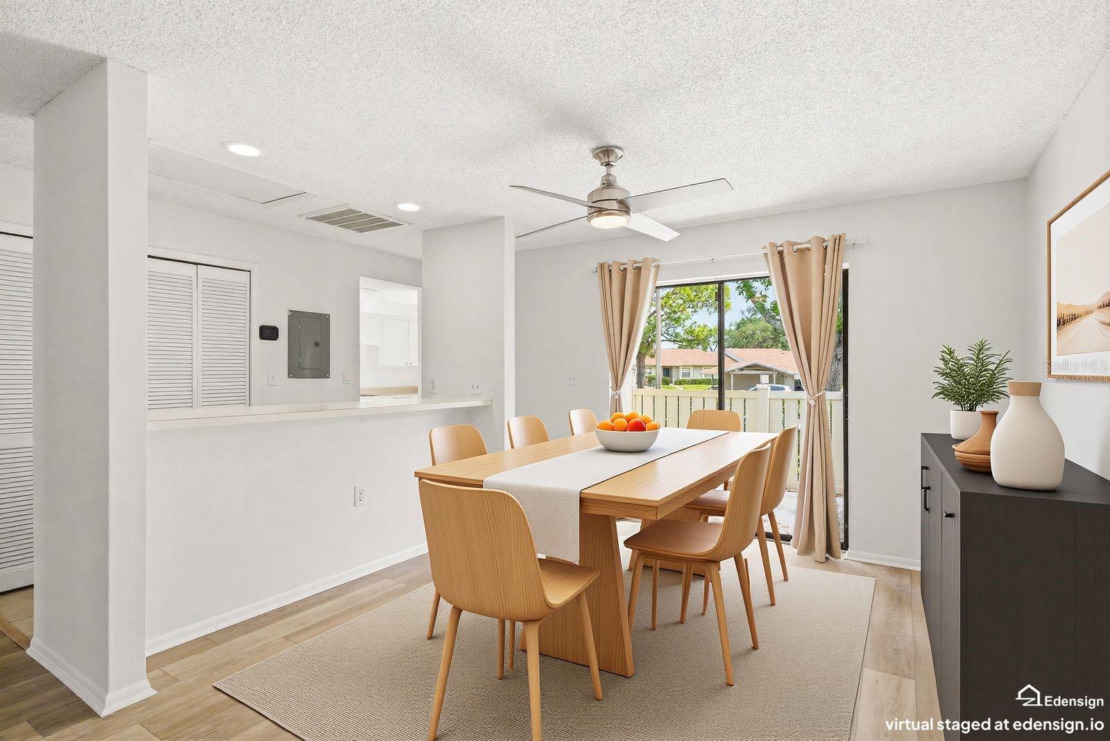 Dining Area - Virtually Staged