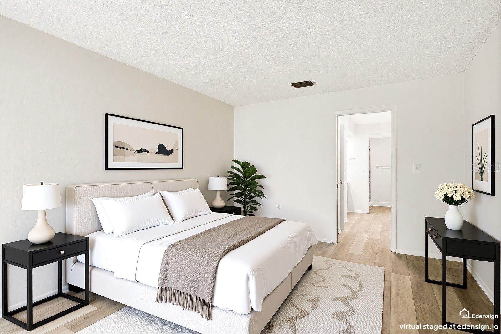 Owner Suite - Virtually Staged