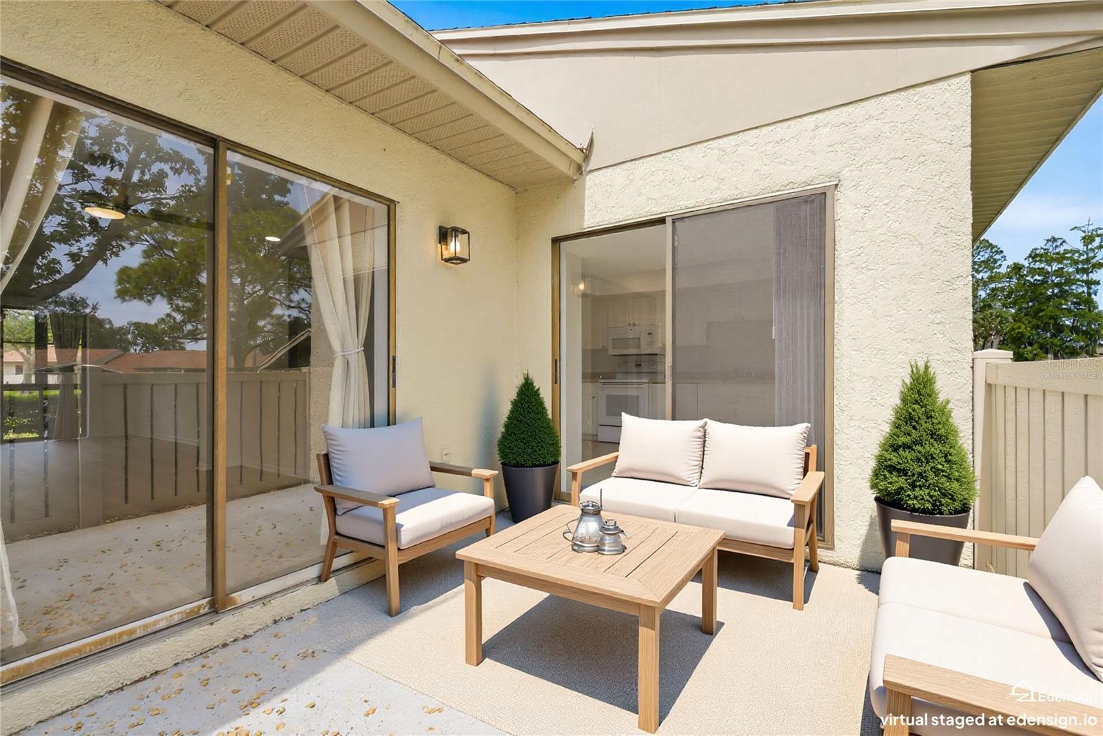Front porch - Virtually Staged