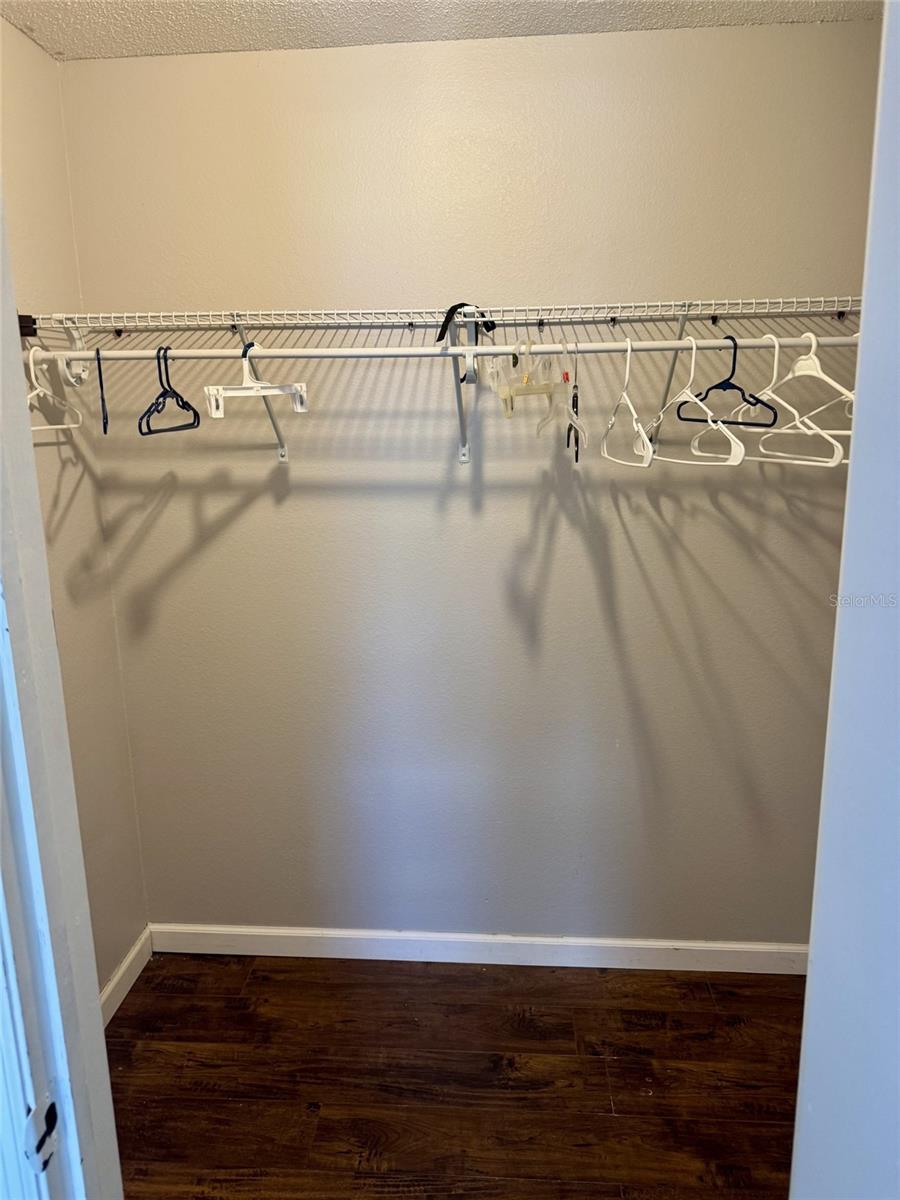 bedroom 2 walk in closet