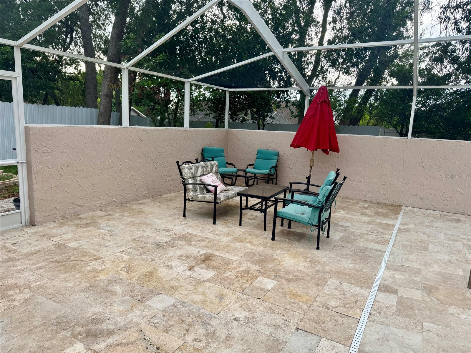Pool area