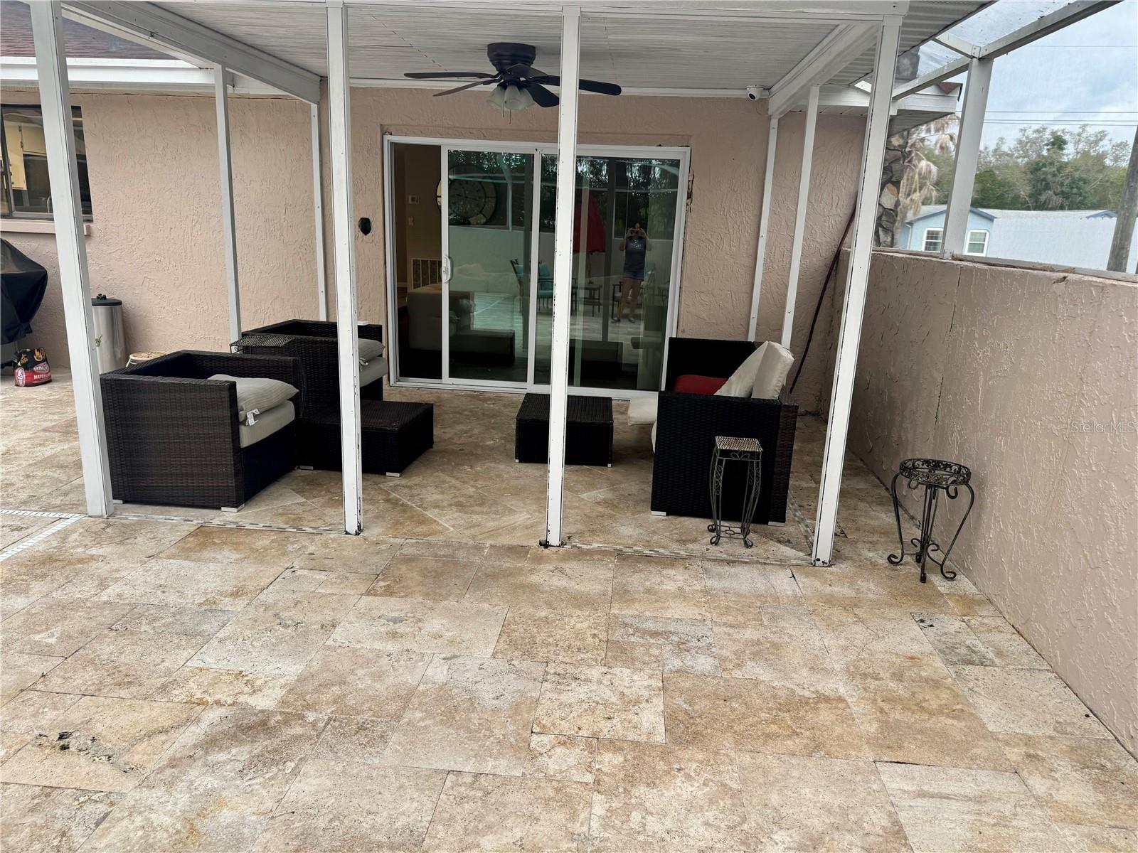 Pool area