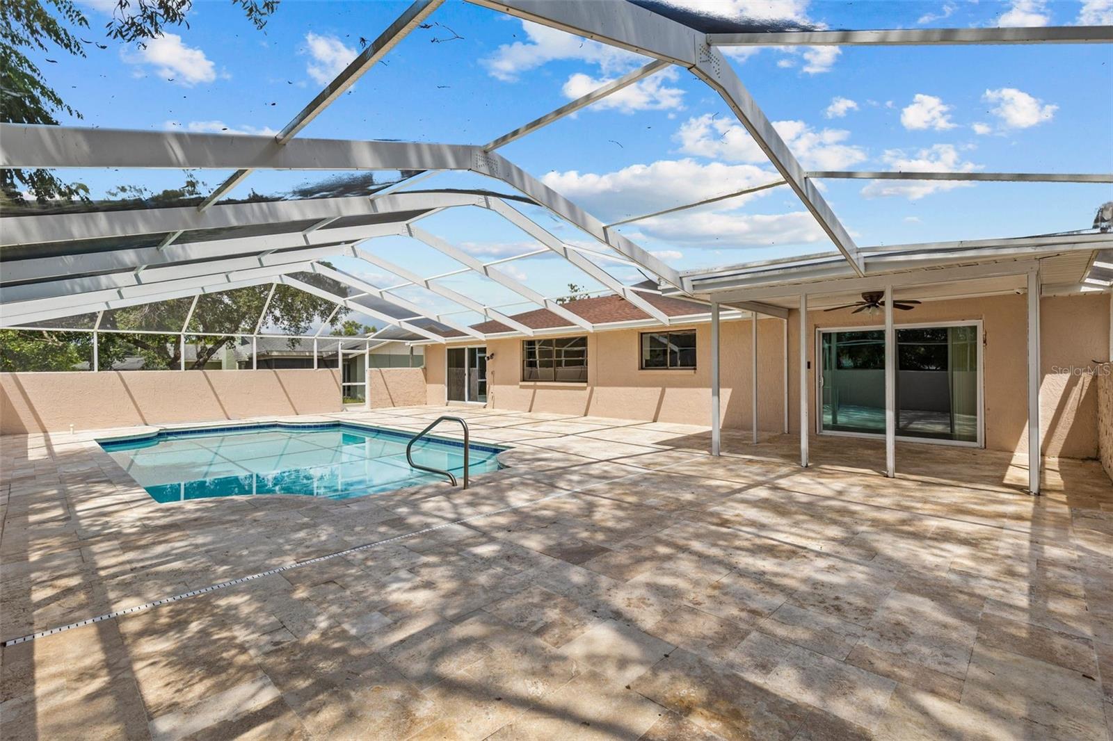 pool and lanai