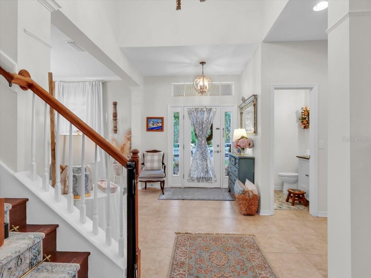 Foyer view spacious and INVITING!!
