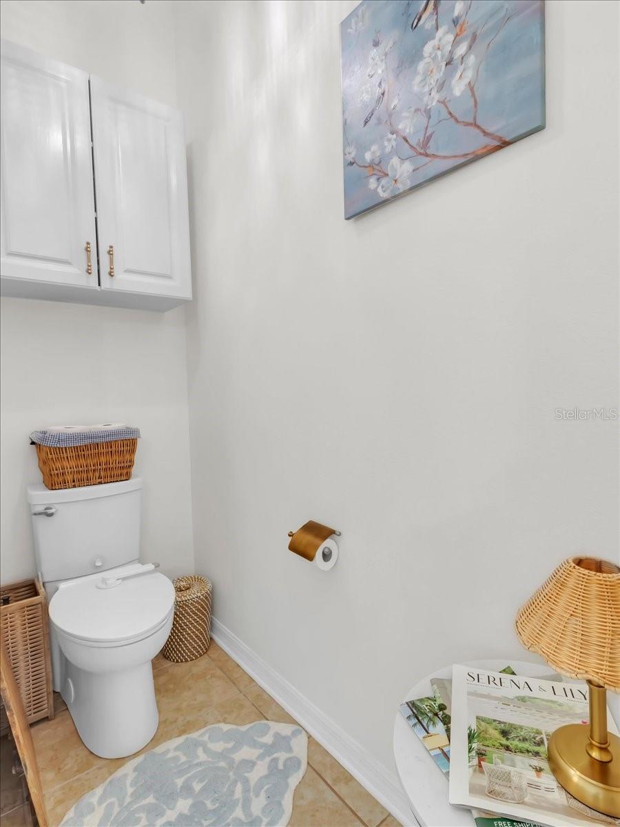 Primary bathroom water closet