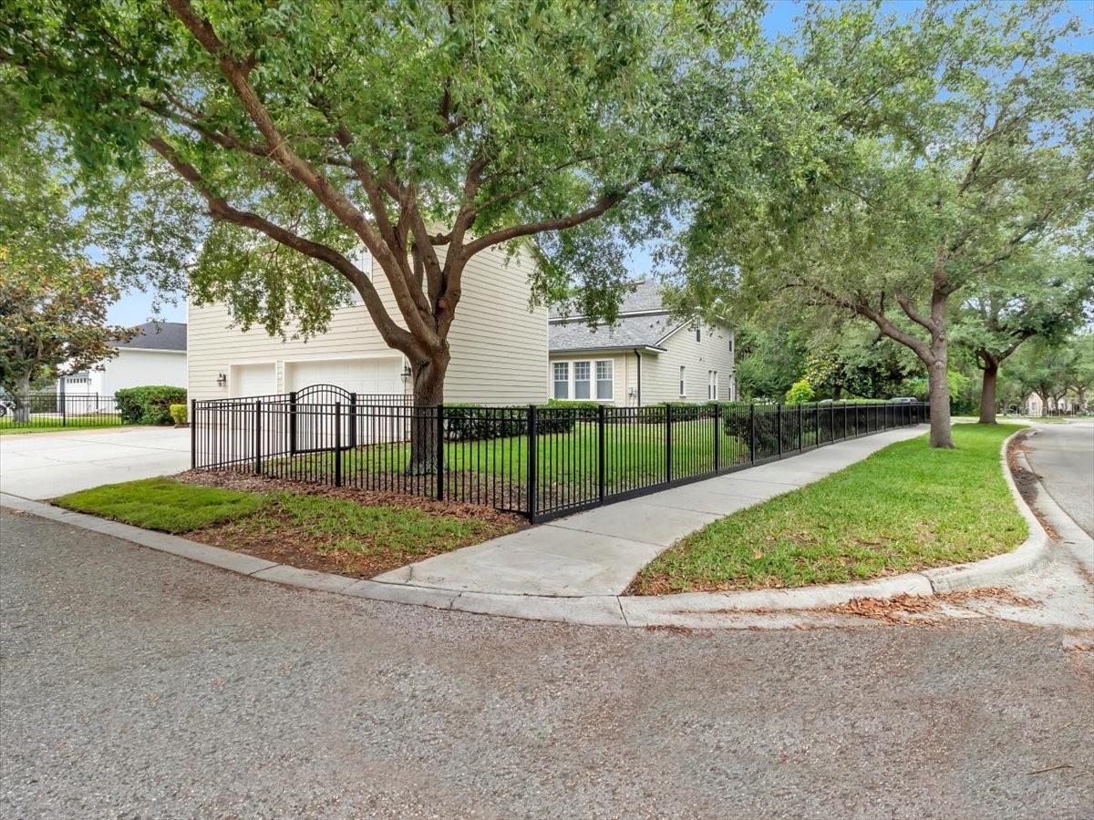 Sidewalks line this community for a friendly walk around the Block!