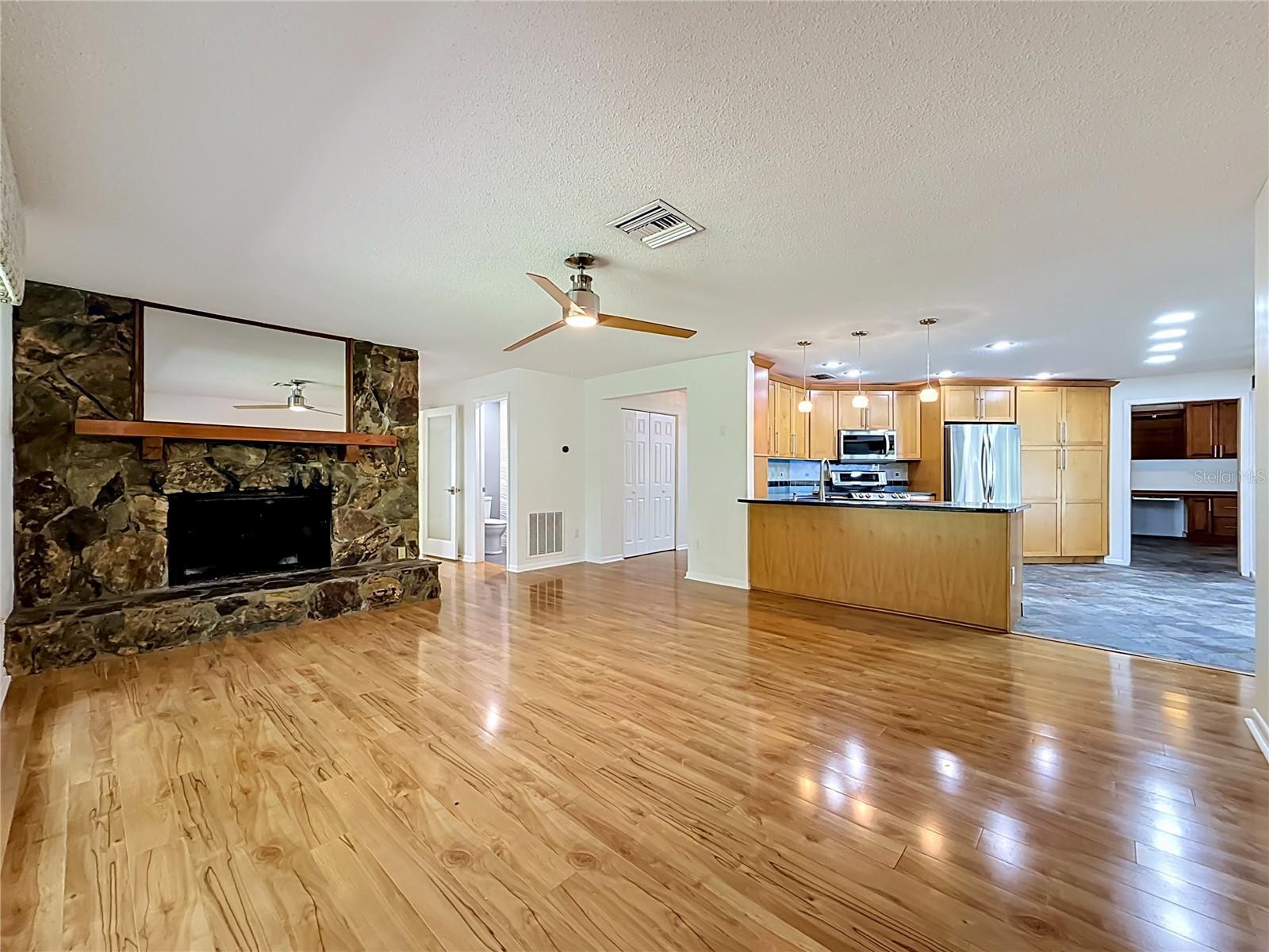 Family Room - Kitchen