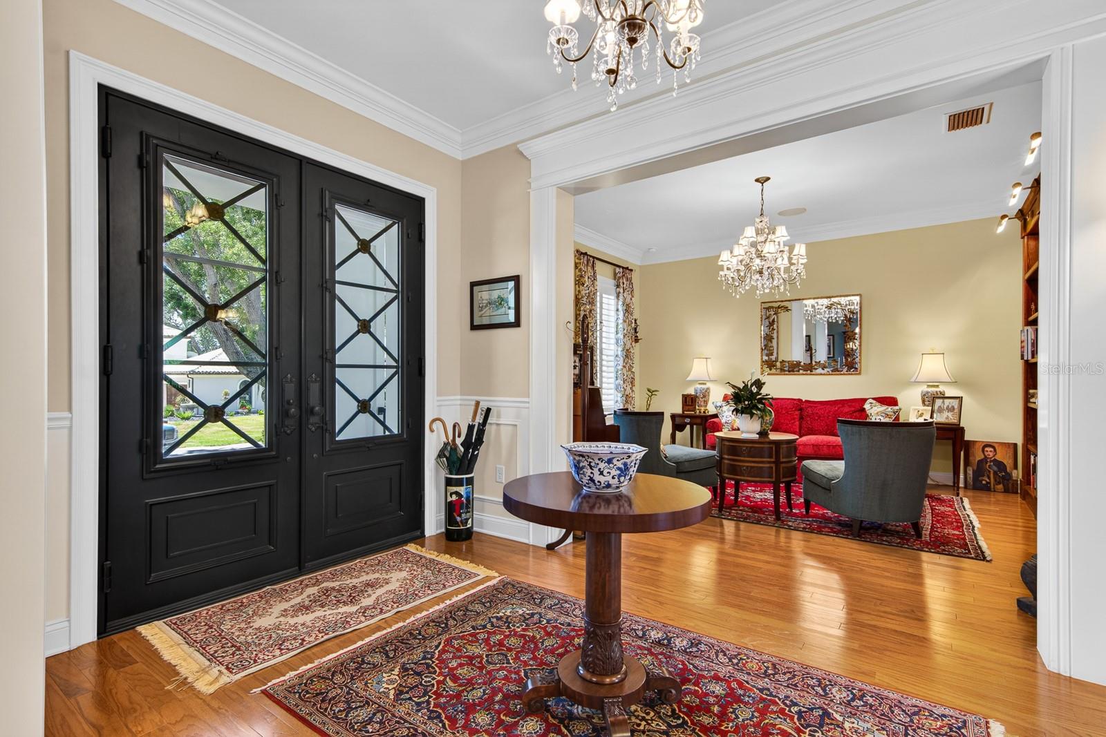 Foyer-Living Room View