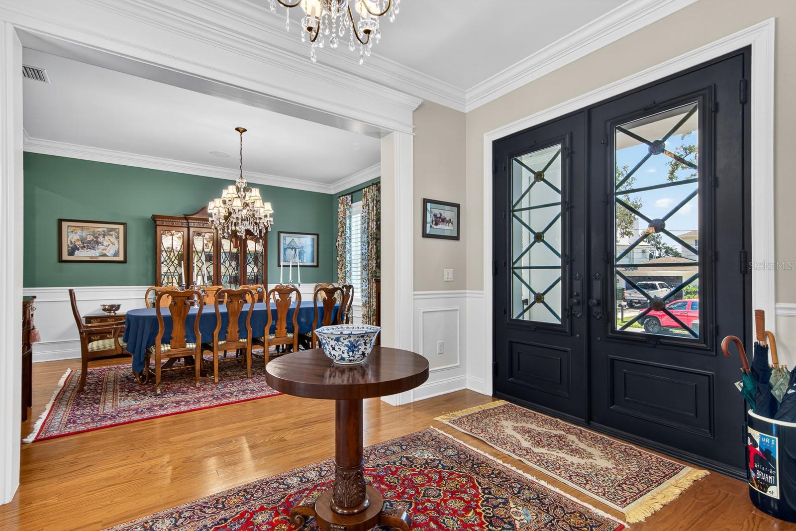 Foyer-Dining Room View