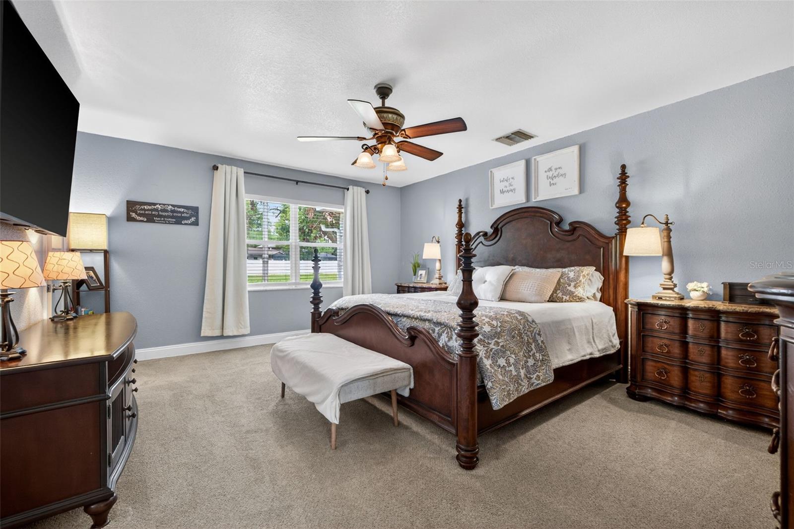 Primary Bedroom with walk in closet