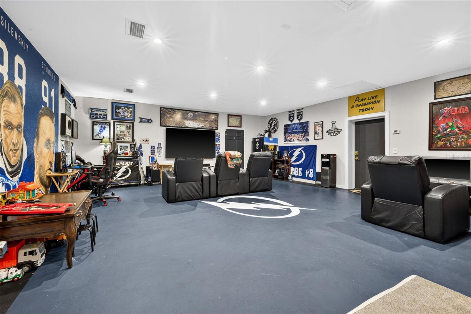 Game room / family room with unlimited options