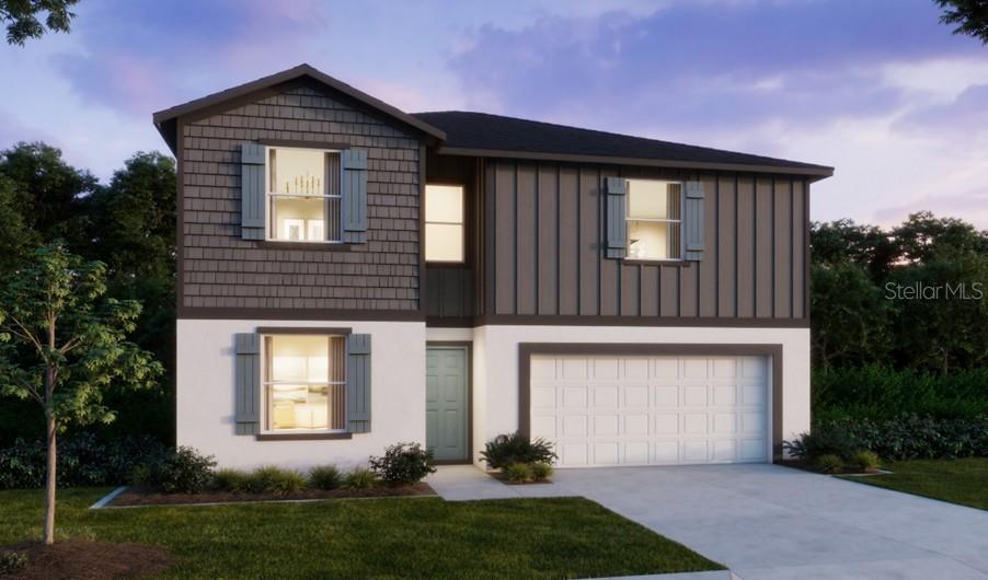 Artist Rendering at Dusk
