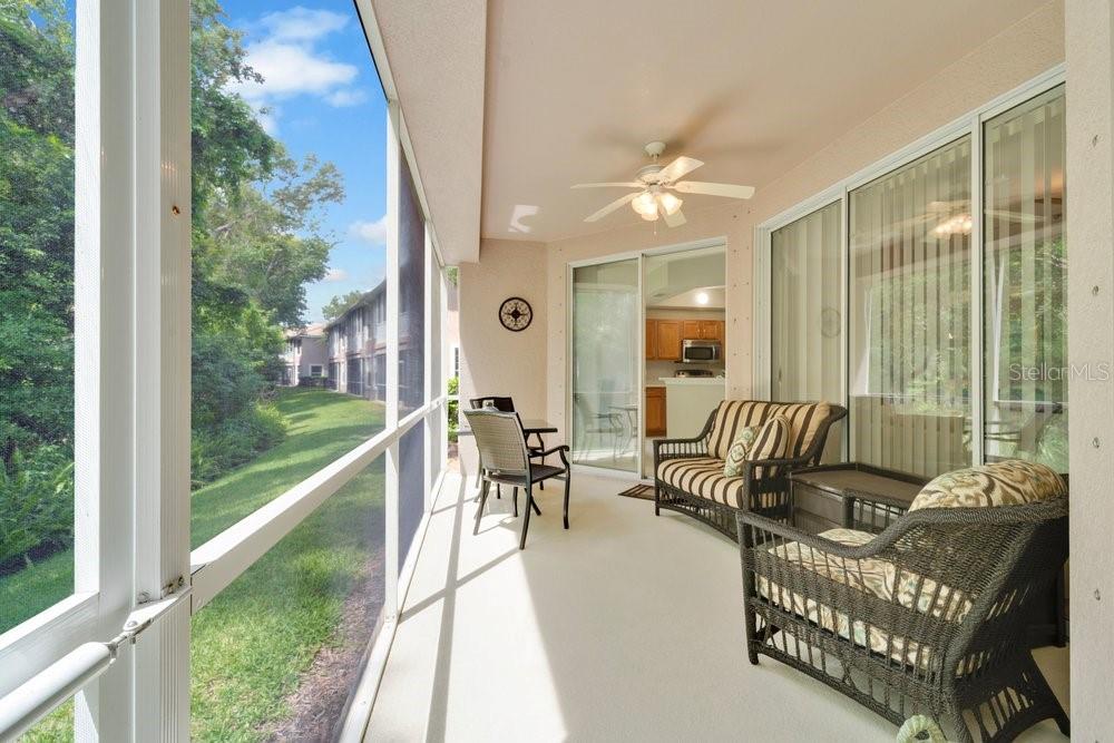 Primary bedroom can access lanai as well