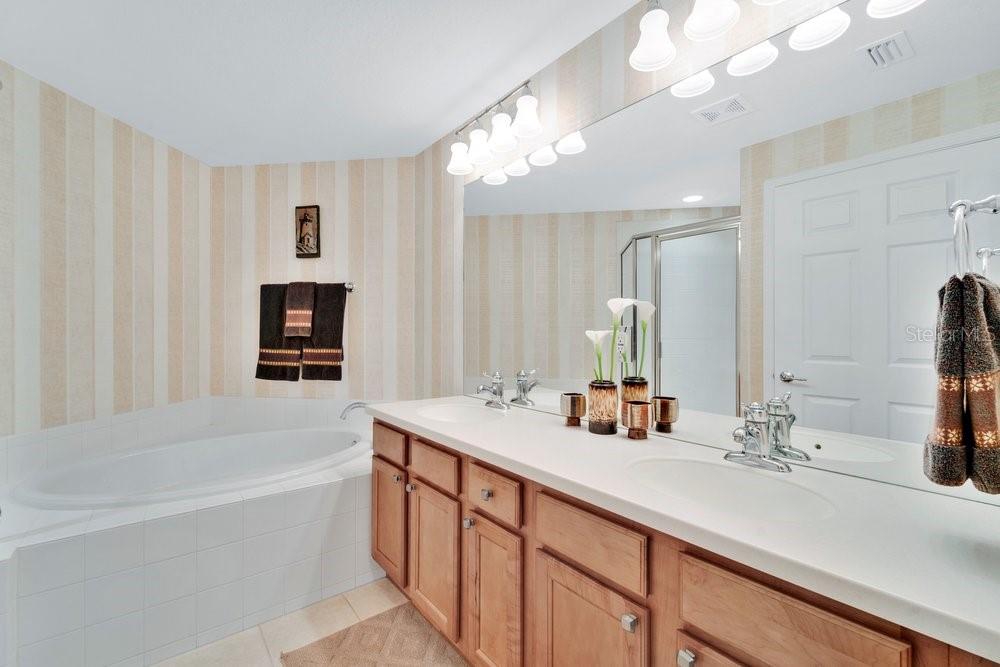 Dual vanity Primary bathroom