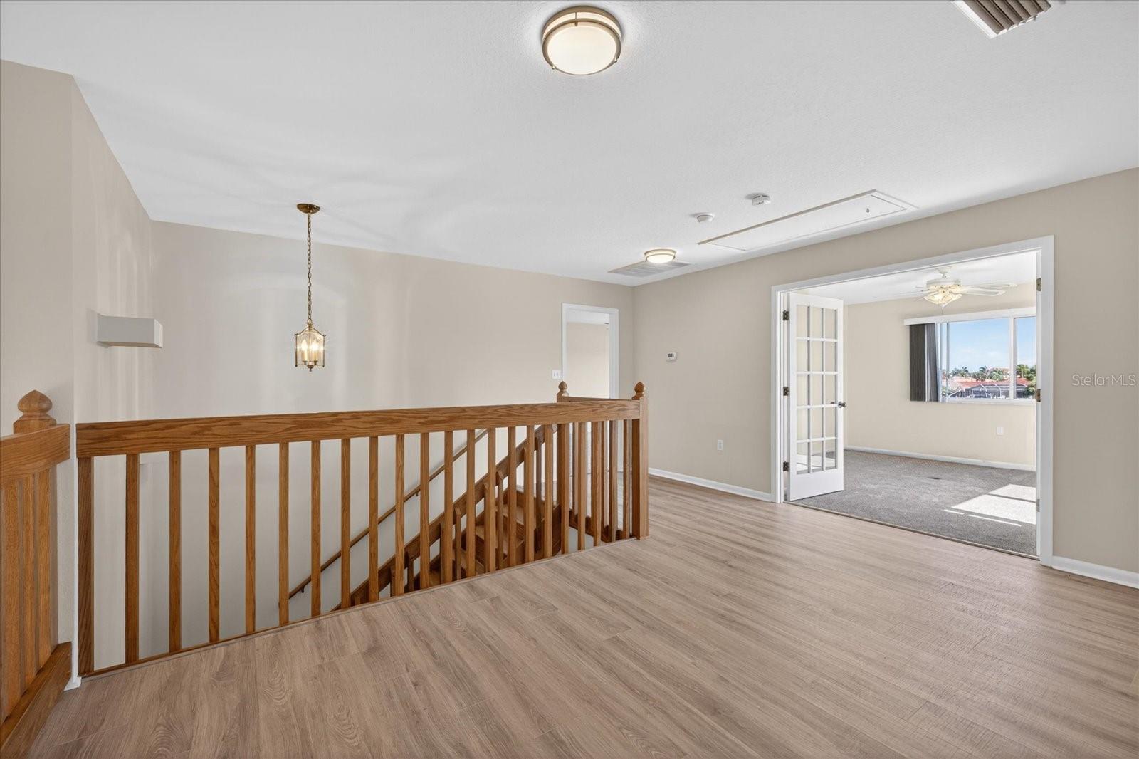Top of stairs