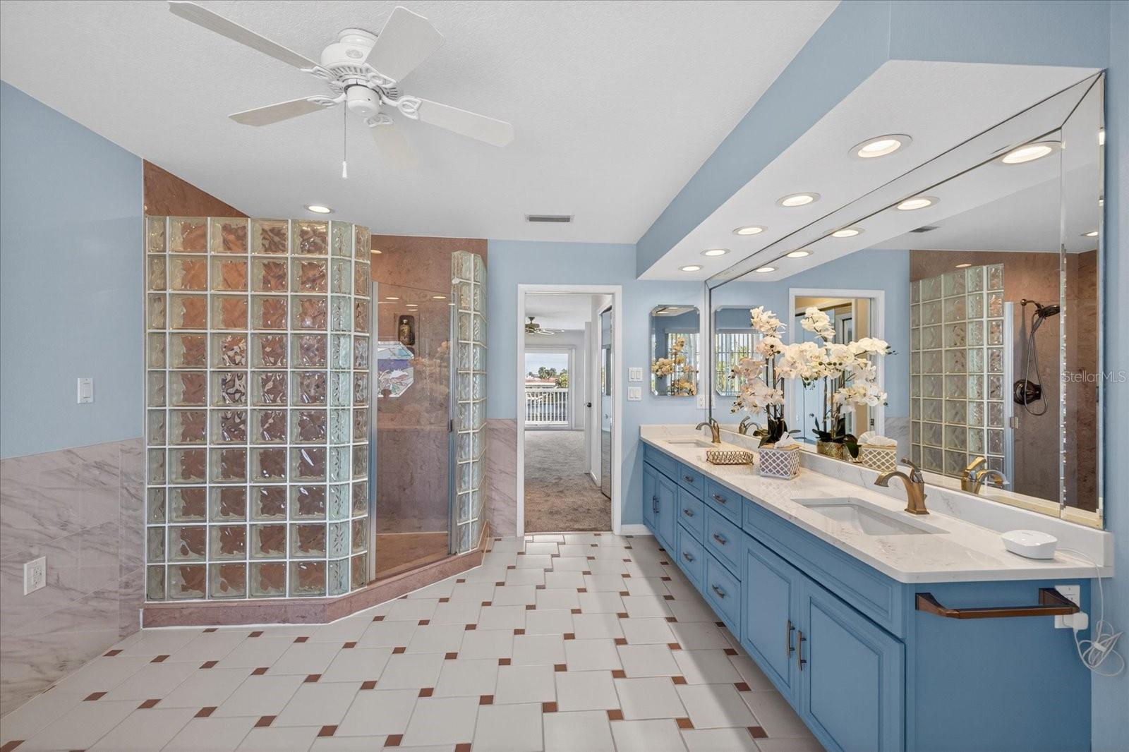 Master bathroom