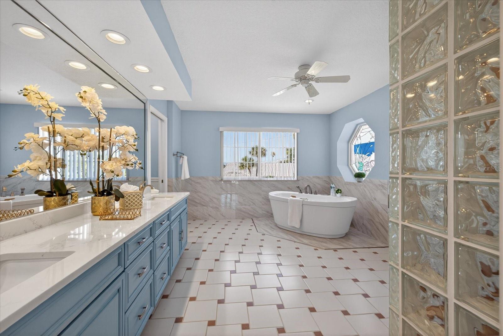 Master bathroom