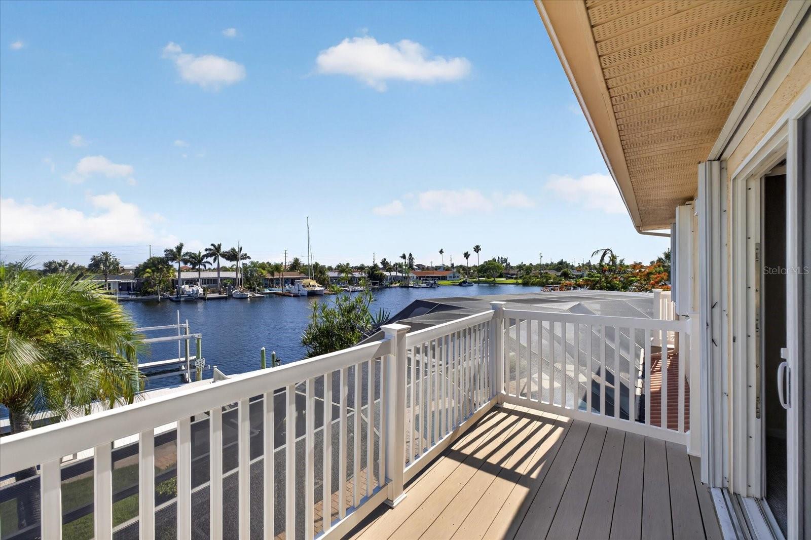 Master bedroom balcony