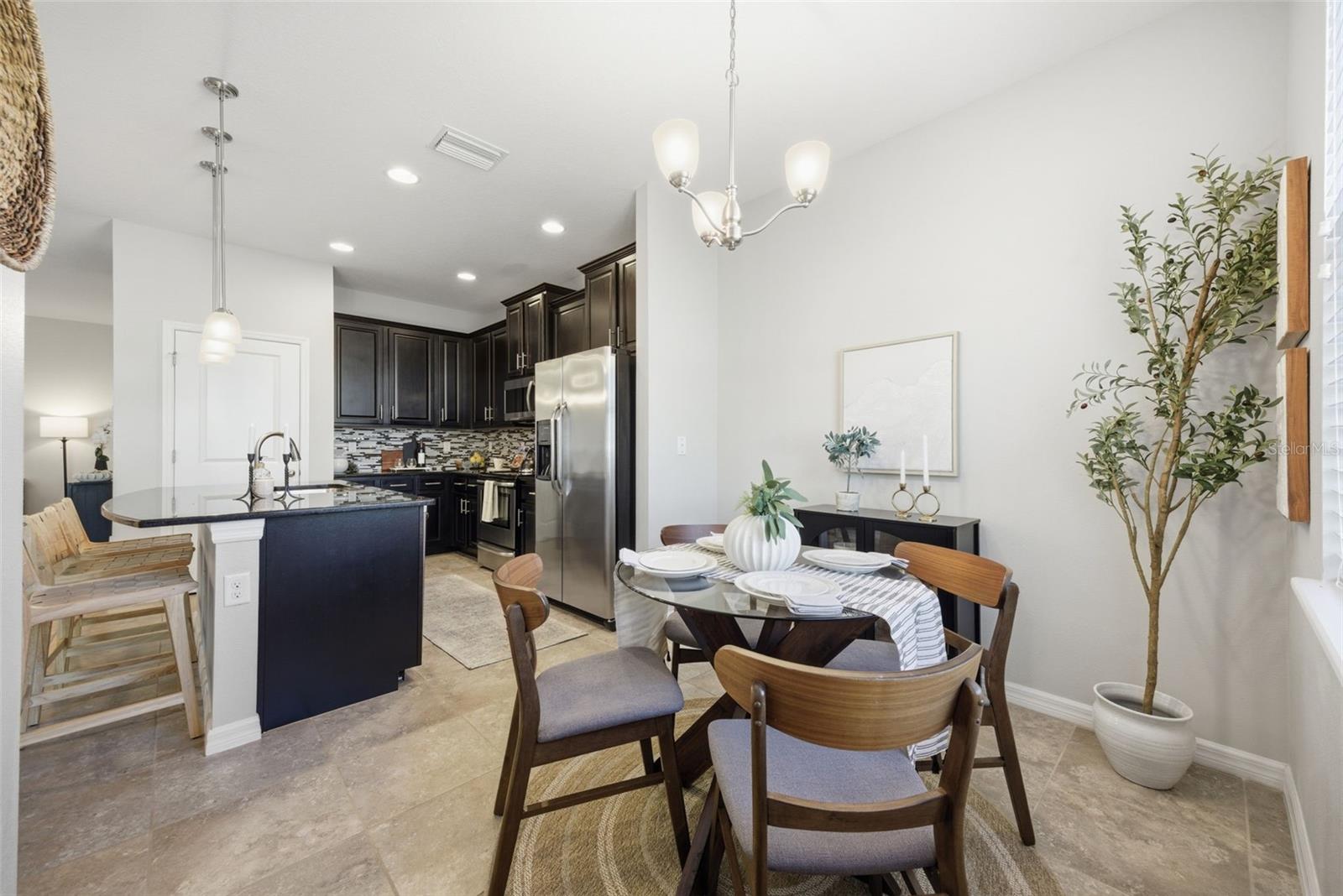 breakfast area