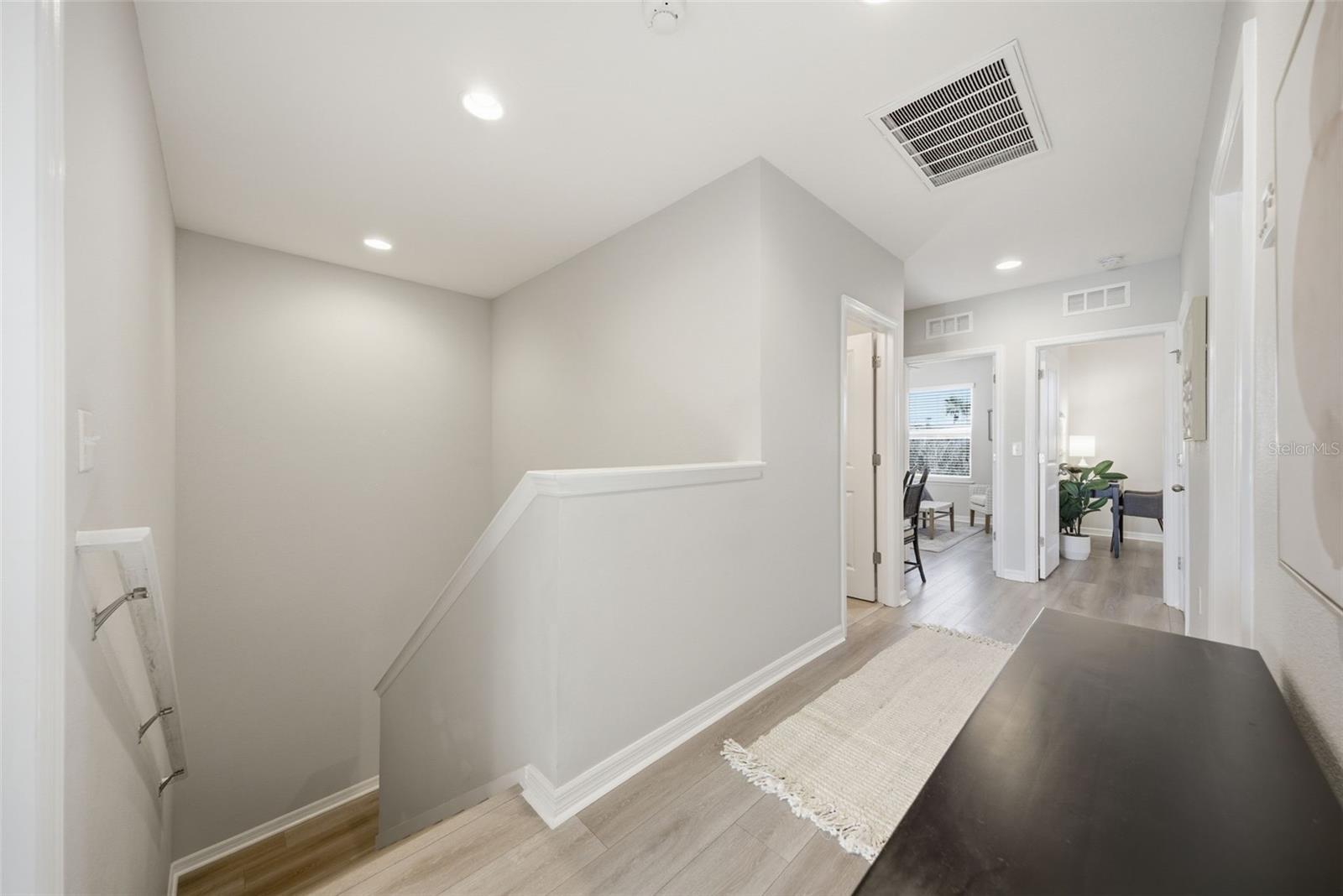 upstairs loft area