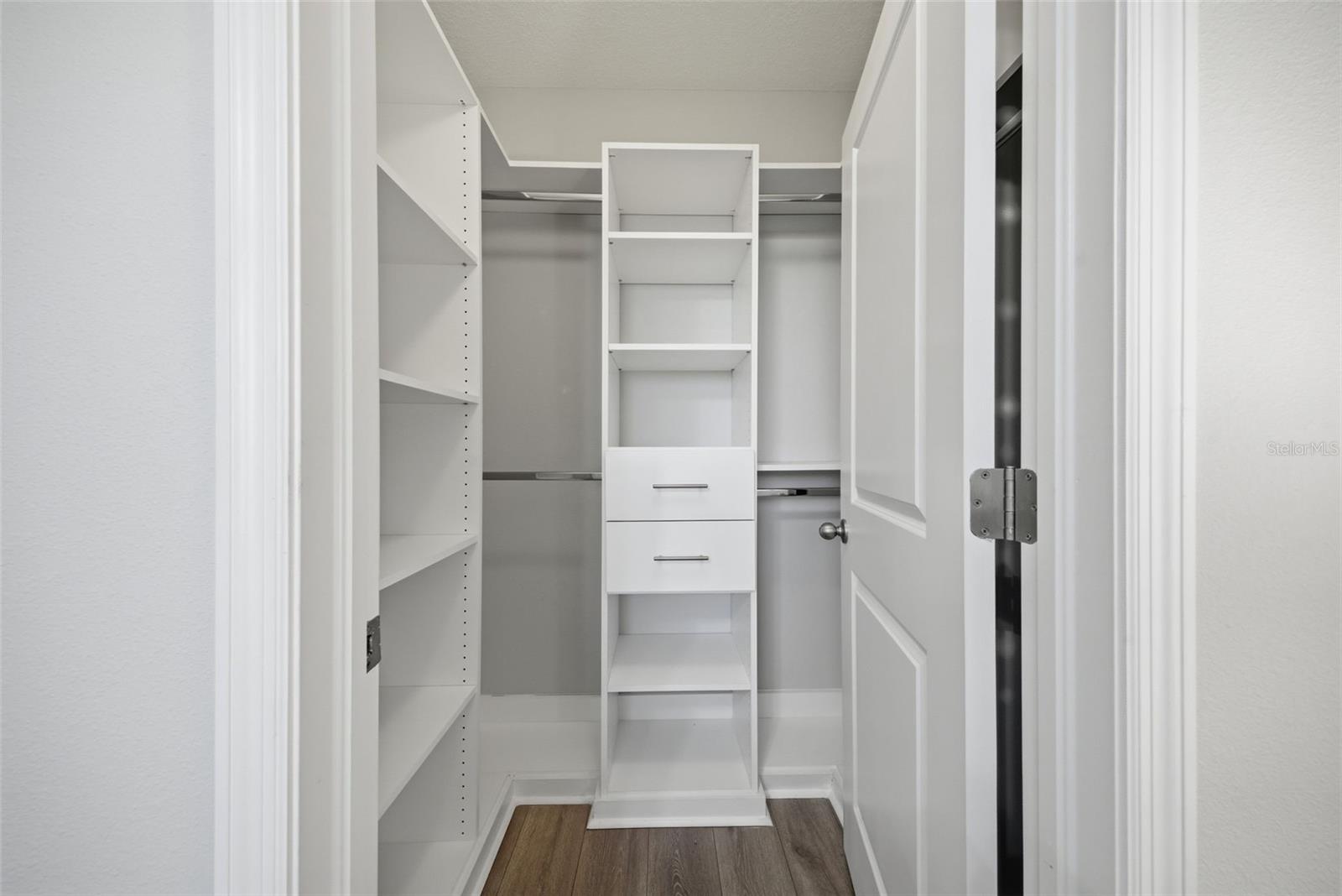 third bedroom custom walk in closet