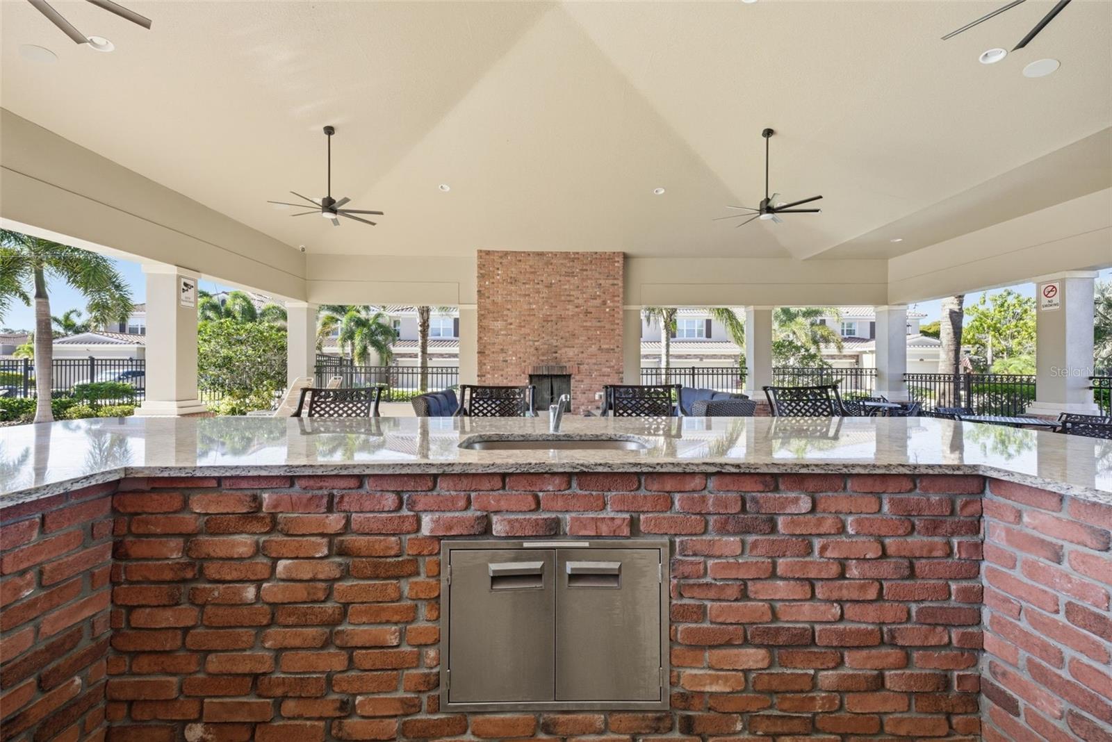 community entertaining space