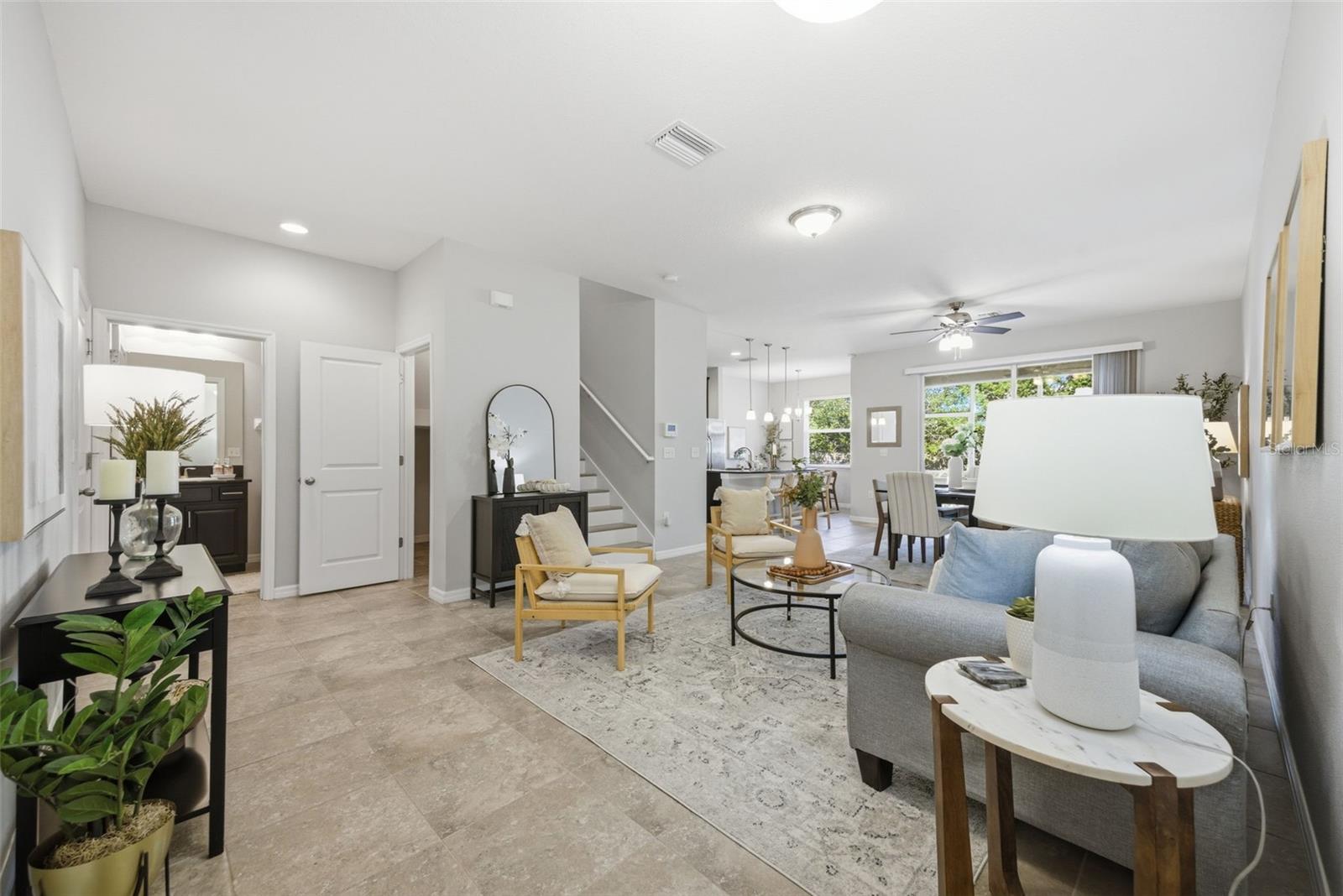 open living area