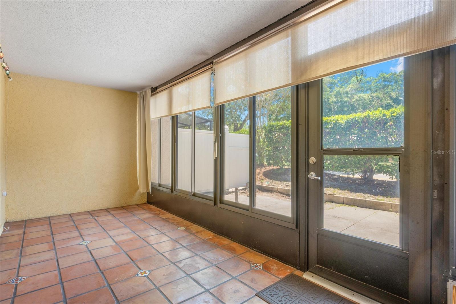 enclosed rear lanai