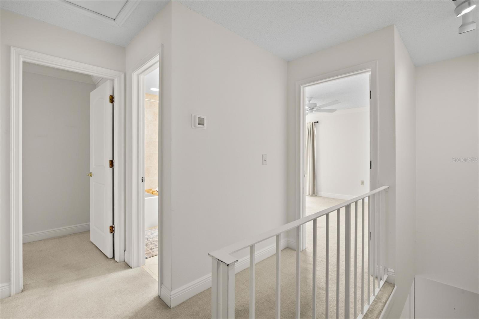 upstairs hallway/landing