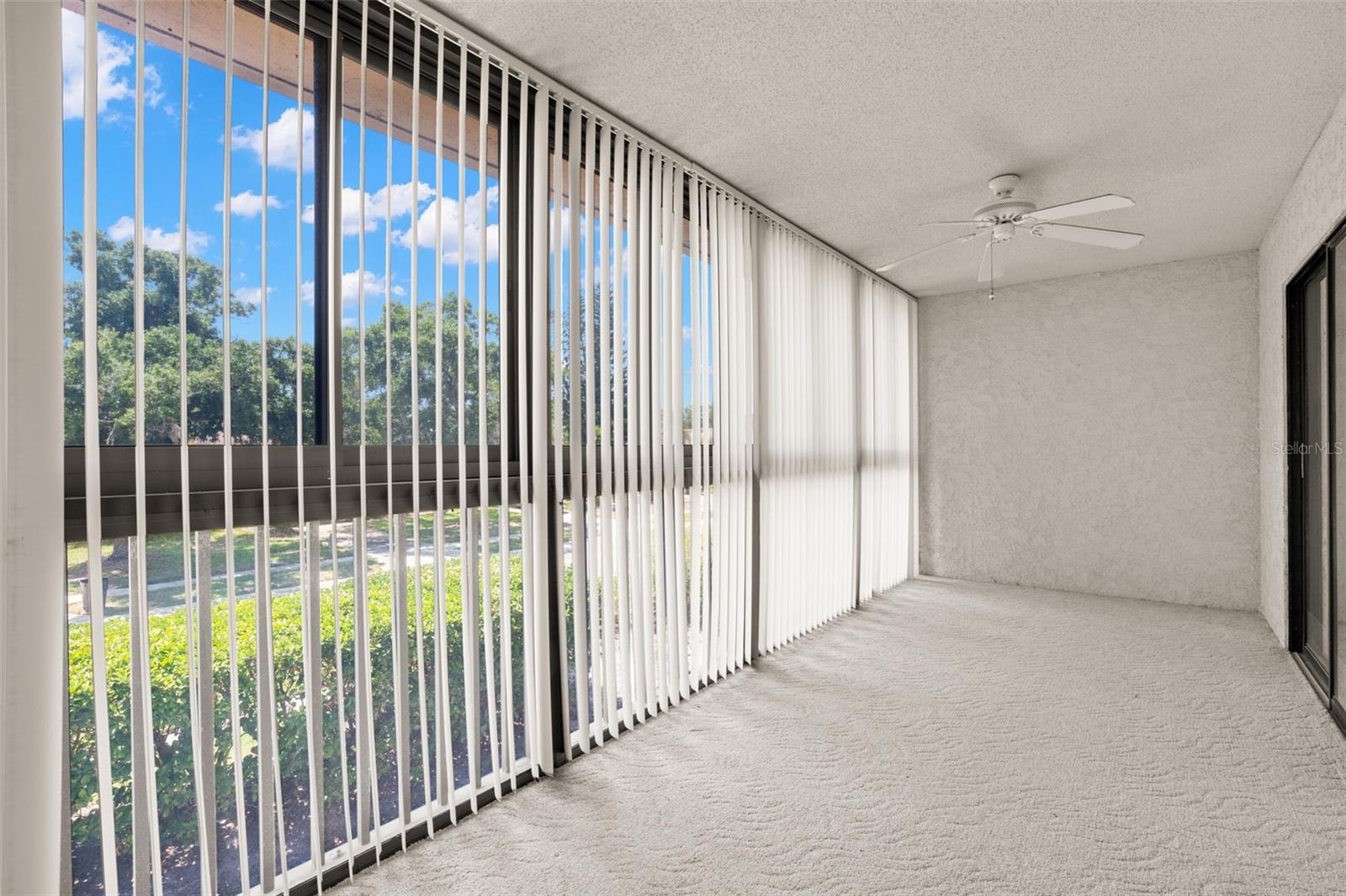 upstairs enclosed lanai