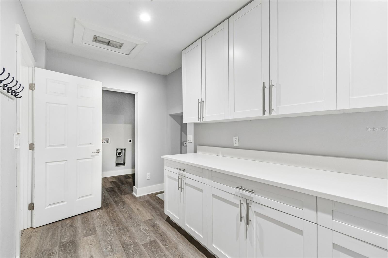 Additional meal prep and food storage area