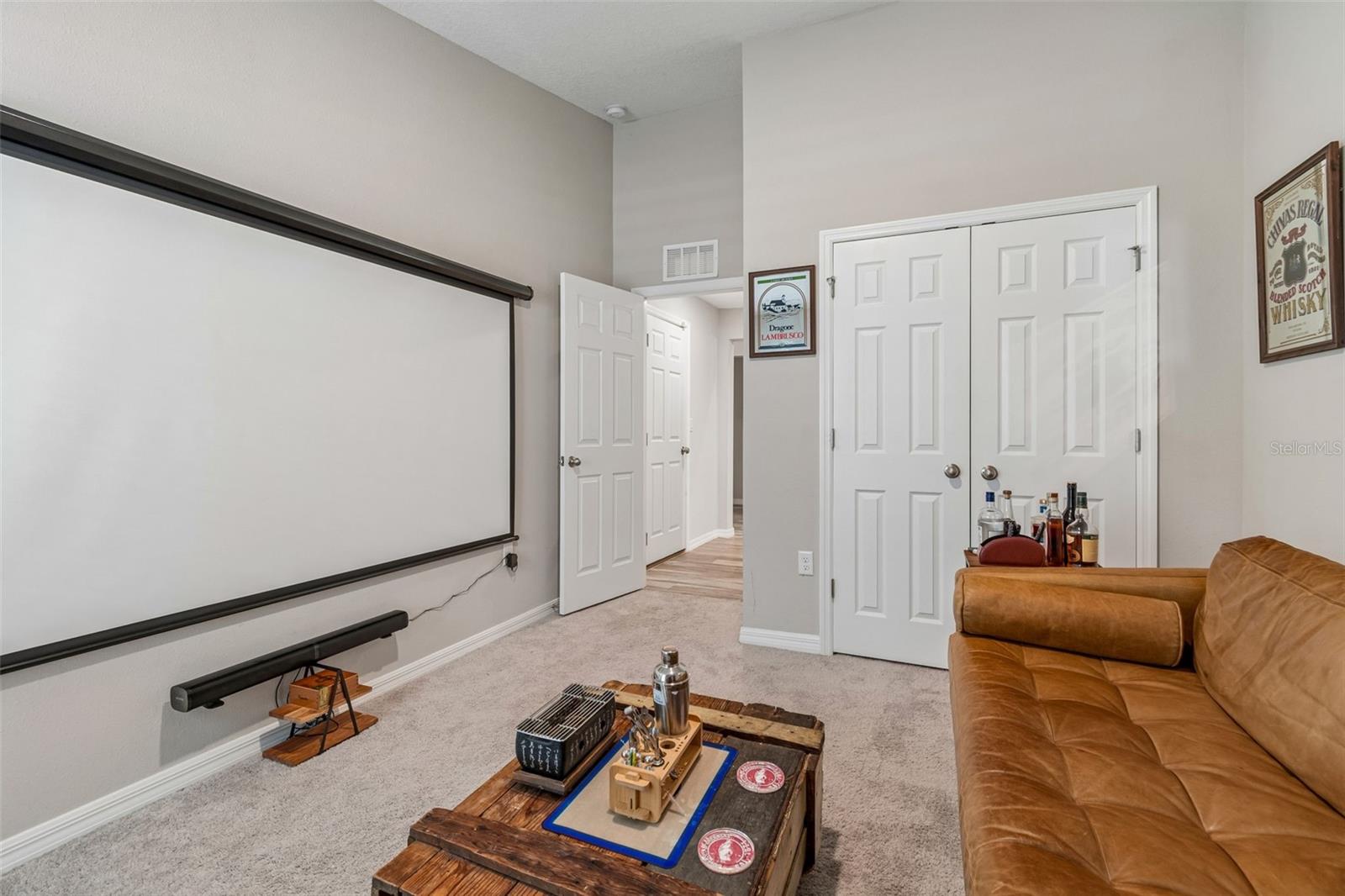 Currently used as a media room...